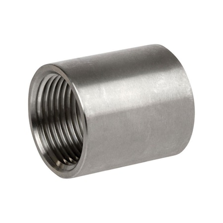 Smith-Cooper 1 in. Thread Stainless Steel Coupling 4810362